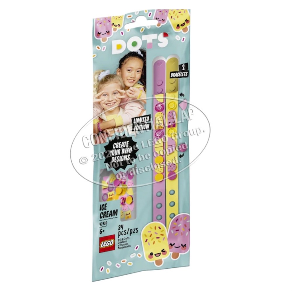 LEGO DOTS ICE CREAM BRACELET (Lisa wears it)